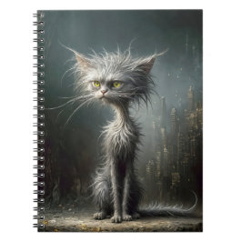 Cuaderno Scruffy City Street Cat