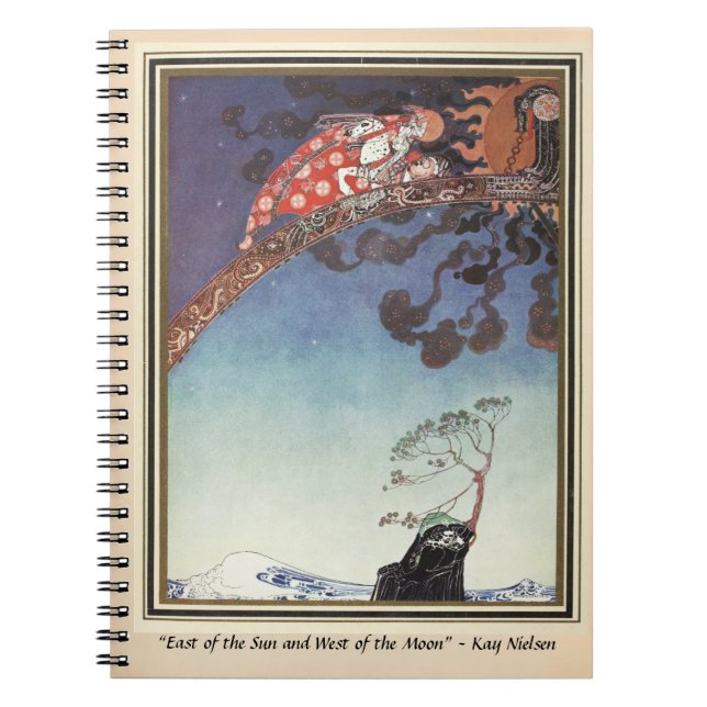 Cuaderno Se alejaron del Castillo de Kay Nielsen (Frente)