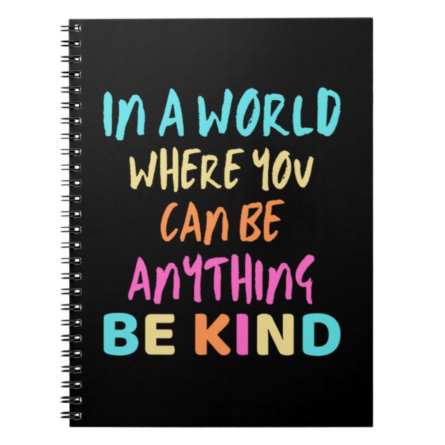 Cuaderno Sé amable (Frente)