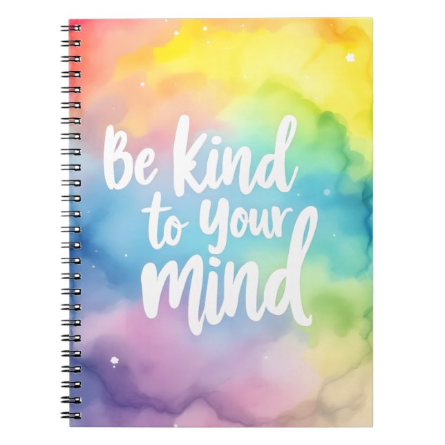 Cuaderno Sé amable con tu mente (Frente)