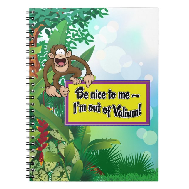 Cuaderno Sé amable conmigo. ¡Estoy fuera de valor! (Frente)
