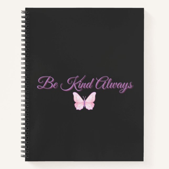 Cuaderno Sé Amable Siempre 💖 (Anverso)