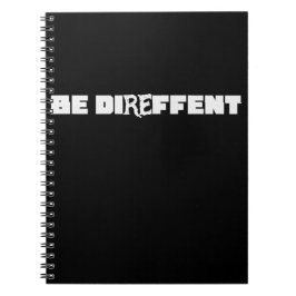 Cuaderno Sé diferente
