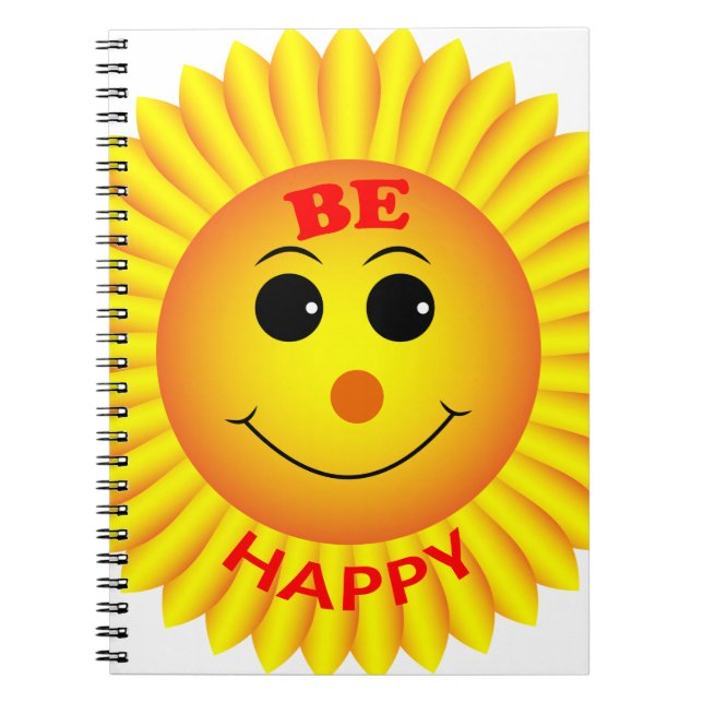 Cuaderno Sé Feliz (Frente)