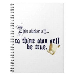Cuaderno Sé Fiel a Ti Mismo