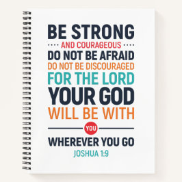 Cuaderno Sé Fuerte Y Valiente, Josué 1:9