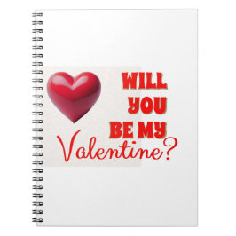 Cuaderno Sé mi Valentín