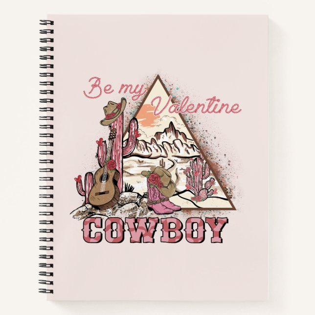 Cuaderno Sé mi vaquero de San Valentín (Anverso)