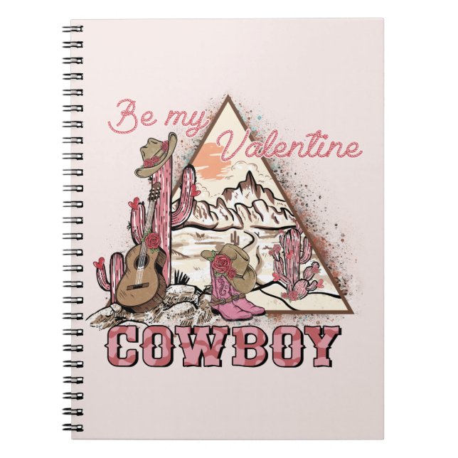 Cuaderno Sé mi vaquero de San Valentín (Frente)