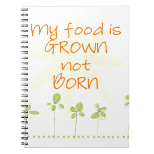 Cuaderno Se produce, no se lleva mi comida