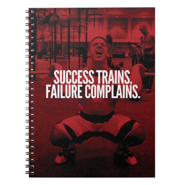 Cuaderno Se Queja El Fracaso De Los Trenes De Éxito. Motiva (Frente)