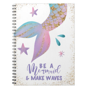 Cuaderno Sé sirena y haz Chicas de olas