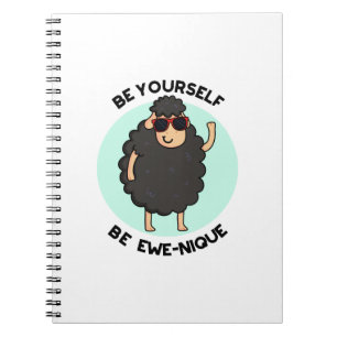 Cuaderno Sé Tú Mismo Sé Ewenique Oveja Divertida Castigo 