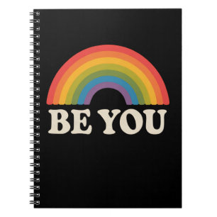 Cuaderno Sé tú Orgullo gay lésbico LGBTQ Aliado Arcoíris Re