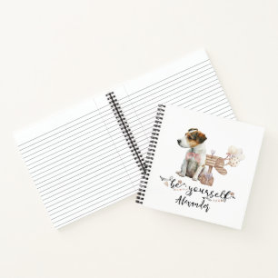 Cuaderno Sé tu propio Jack Russell Puppy