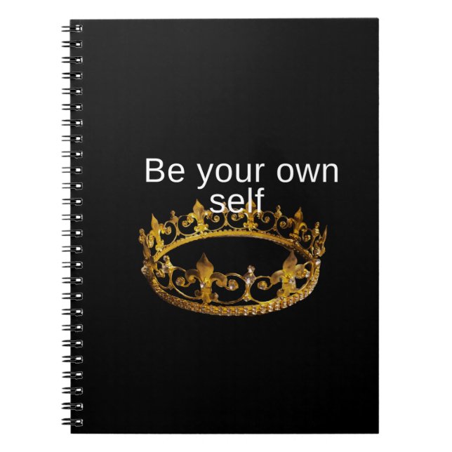 Cuaderno Sé tu propio ser (Frente)