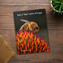 Cuaderno Sé un abejorro de esperanza en Echinacea