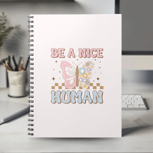 Cuaderno Sé un buen hombre con motivación que dice buenas v