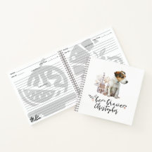Sé valiente Jack Russell Puppy Personalizado