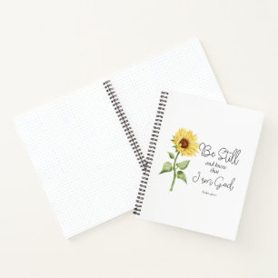 Cuaderno Sé y sé que soy Dios Girasol