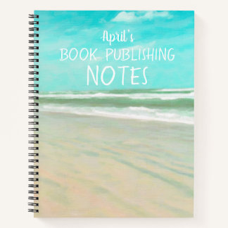 Cuaderno Sea and Sand Ocean Scene