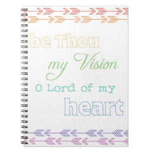 Cuaderno "sea mil diario de mi visión"