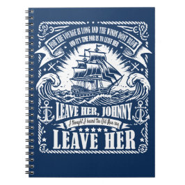Cuaderno Sea Shanty-Inspira "Déjala, Johnny, déjala"