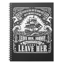 Cuaderno Sea Shanty-Inspira "Déjala, Johnny, déjala"