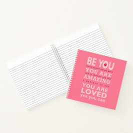 Cuaderno Sea usted — Bloc de notas en espiral (8,5" x 8,5")