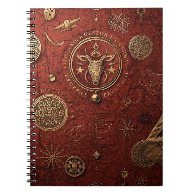 Cuaderno Seal of the Hidden Order (Frente)