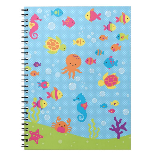 Cuaderno Sealife (Frente)