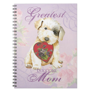 Cuaderno Sealyham Terrier Heart Mom Notebook