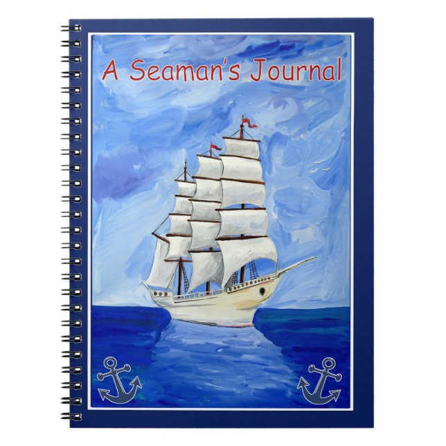 Cuaderno Seaman's Journal y Notebook (Frente)