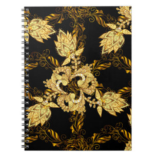 Cuaderno Seamless oriental ornament in the style of baroque