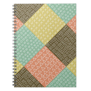 Cuaderno seamless pattern with hand drawn hipster backgrou