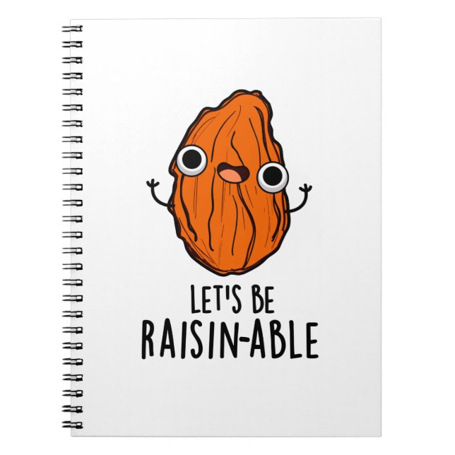 Cuaderno Seamos divertidos con pasas, chiste de pasas  (Frente)