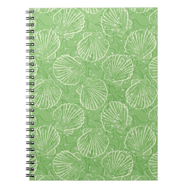 Cuaderno Seashells del esquema (Frente)