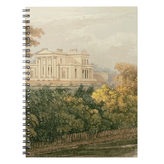 Cuaderno Seat de G.B. Greenough Esq., el parque del (Frente)
