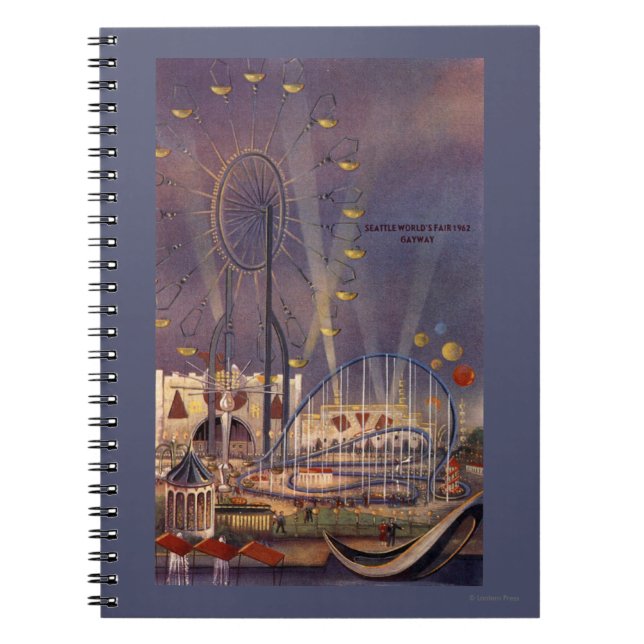 Cuaderno Seattle, Poster de la Feria Mundial de Washington  (Frente)