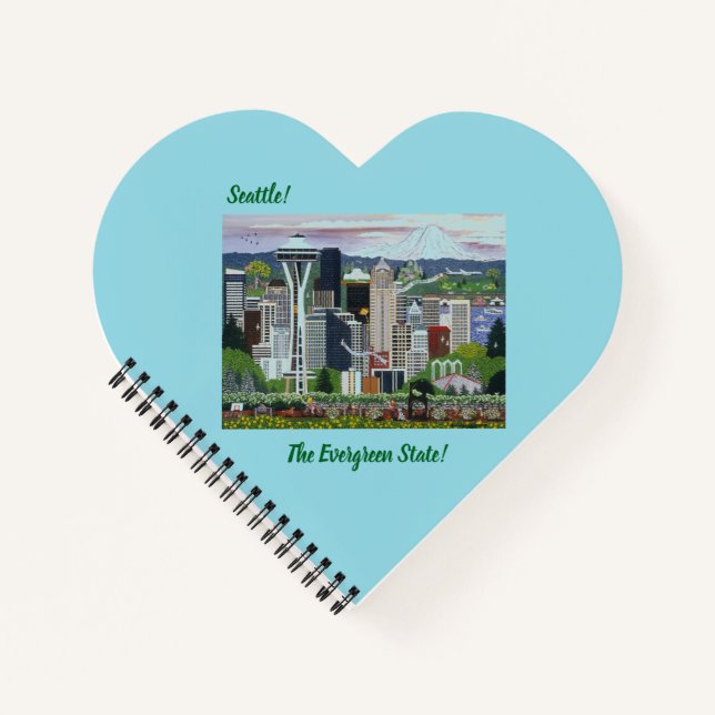 Cuaderno Seattle Washington (Anverso)
