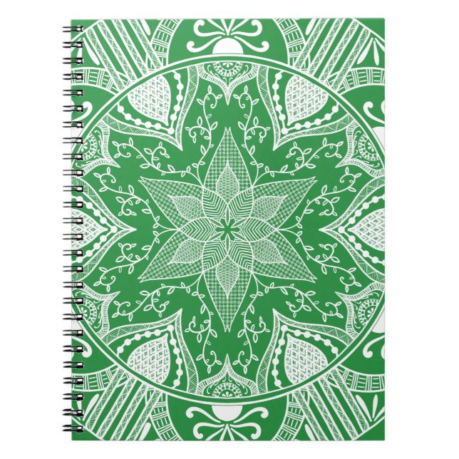Cuaderno Seaweed Mandala (Frente)