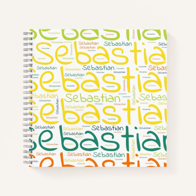 Cuaderno Sebastian (Anverso)