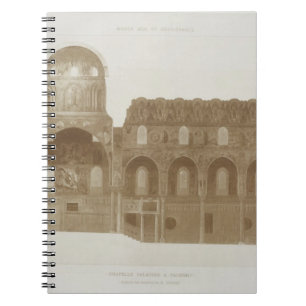 Cuaderno Sección representativa de la capilla de Palatine,