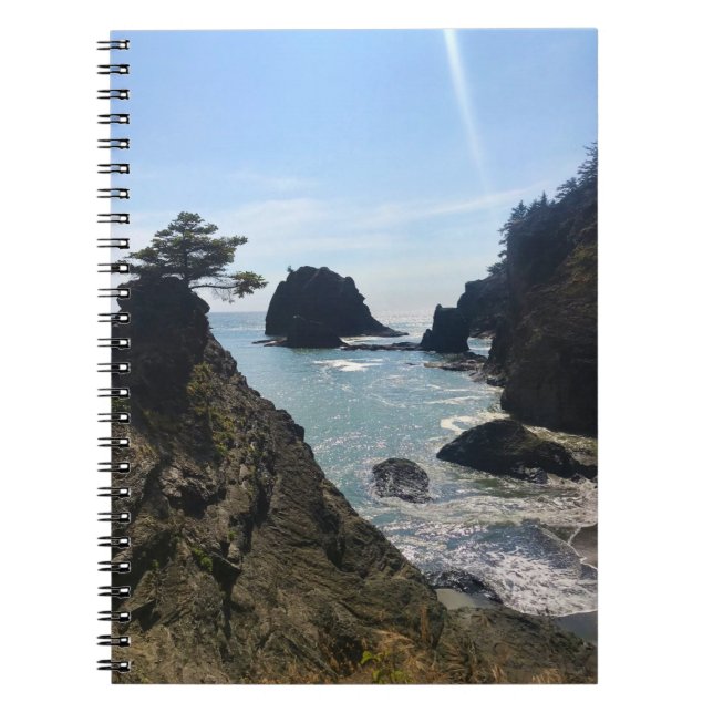 Cuaderno Secret Beach, Samuel H. Boardman, Oregon (Frente)