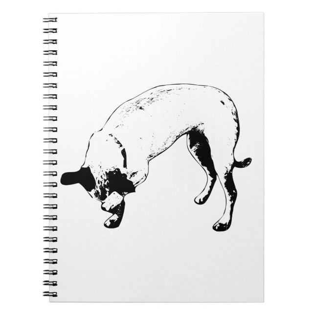Cuaderno Secret List, Shy Paw (Frente)
