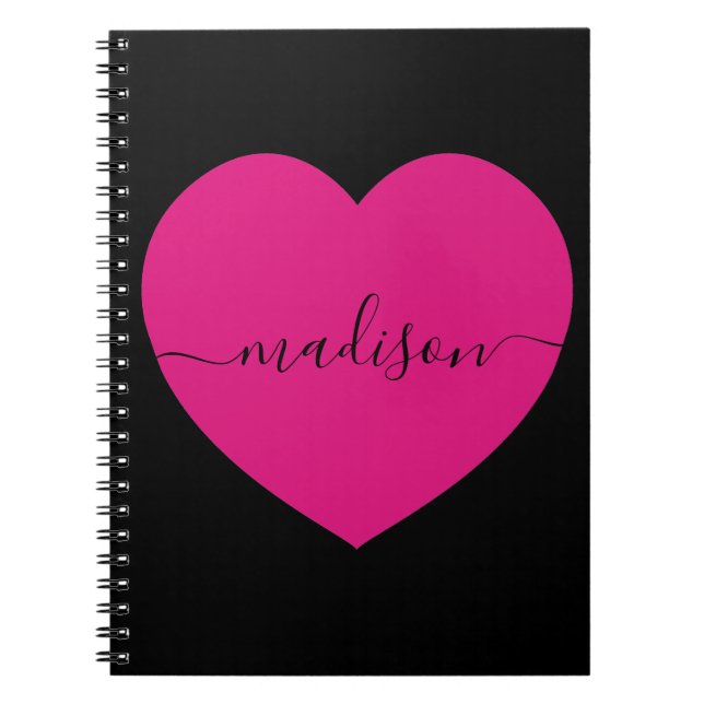 Cuaderno Secreto del diario de amor del nombre del corazón  (Frente)