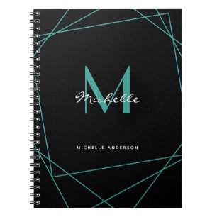 Cuaderno Secuencia de comandos inicial de nombre Verde azul