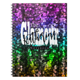 Cuaderno Secuencia de glamour brillante
