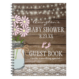 Cuaderno Secuencia del Guestbook el | de Baby Shower del