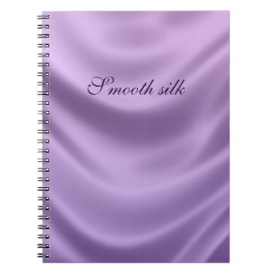 Cuaderno seda suave - púrpura